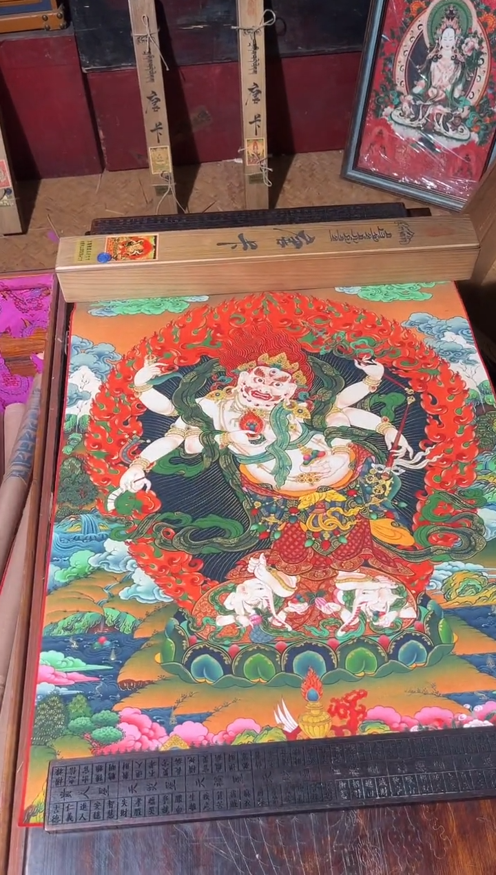 卷轴画卷轴画卷轴画旭旭的唐卡