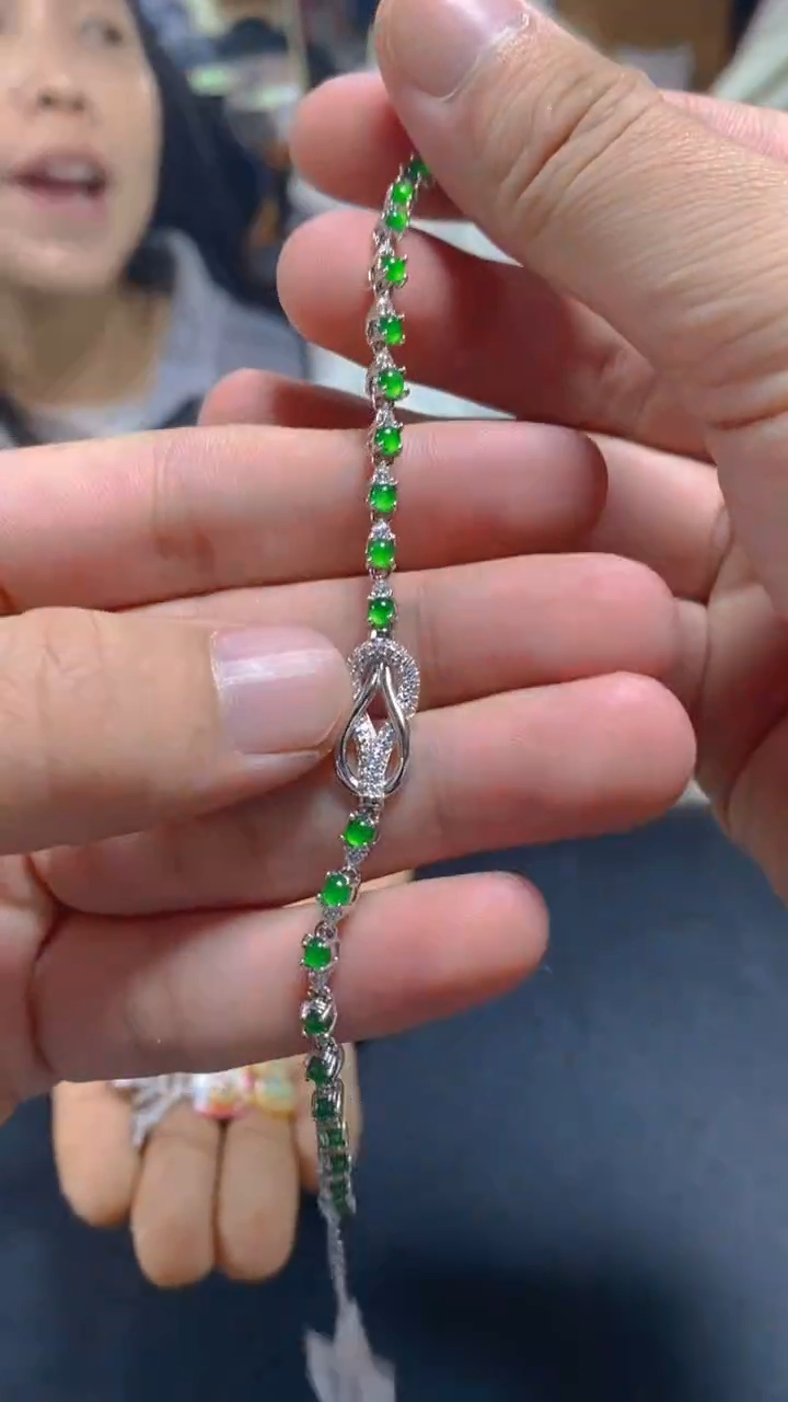 【闪购商品】翡翠手链未镶嵌0313021509多样性发一