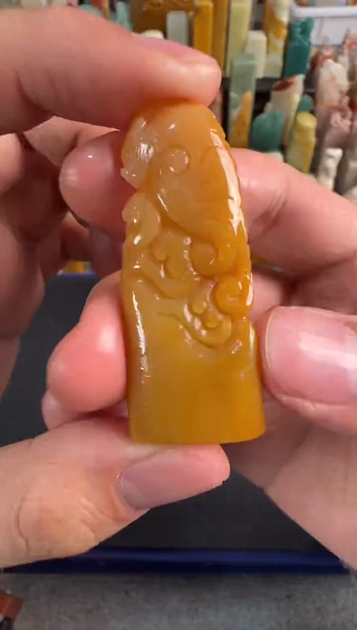 【闪购商品】青田石印石编号编号0604