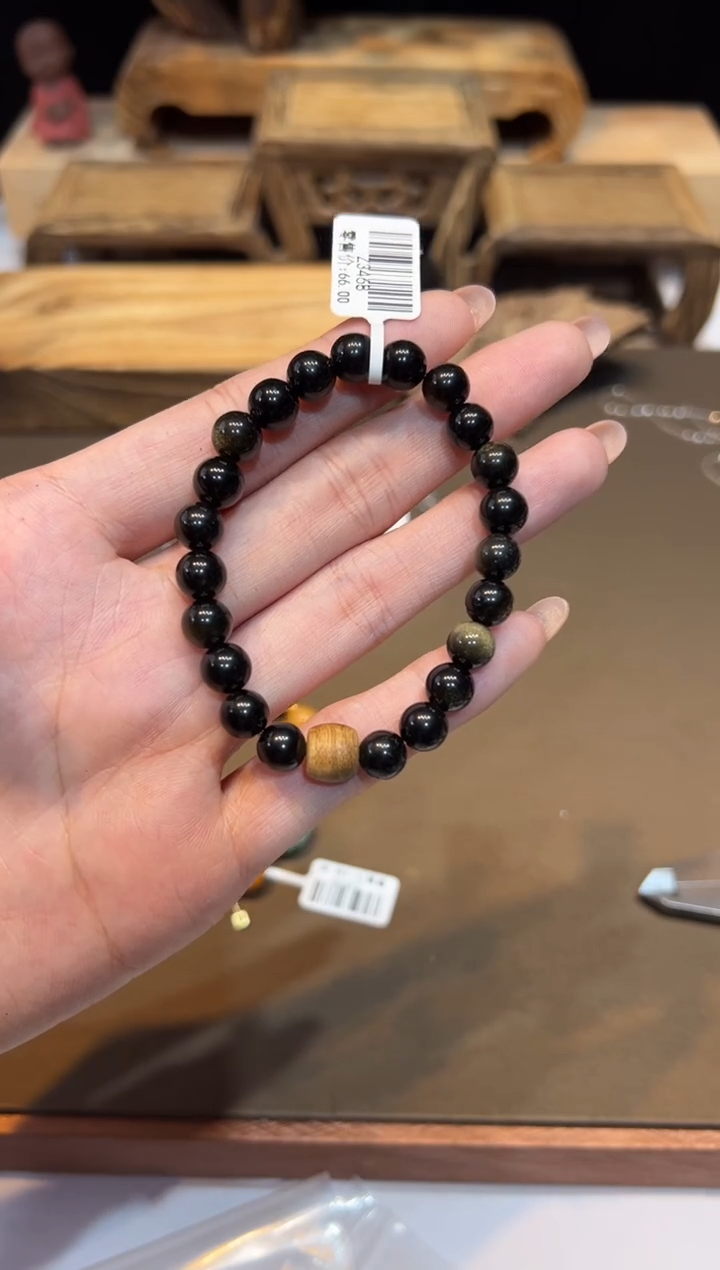 未镶嵌黑曜岩手饰手饰@@Z3468