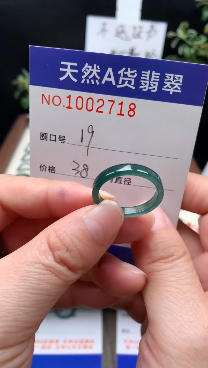 未镶嵌戒指翡翠19#