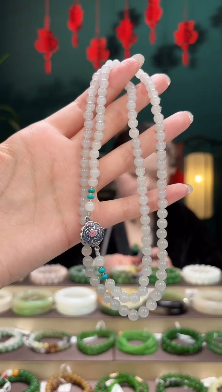 【闪购商品】和田玉项链未镶嵌卡6项链