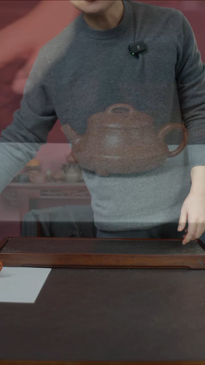 【闪购商品】紫砂茶壶吉瓢红降坡