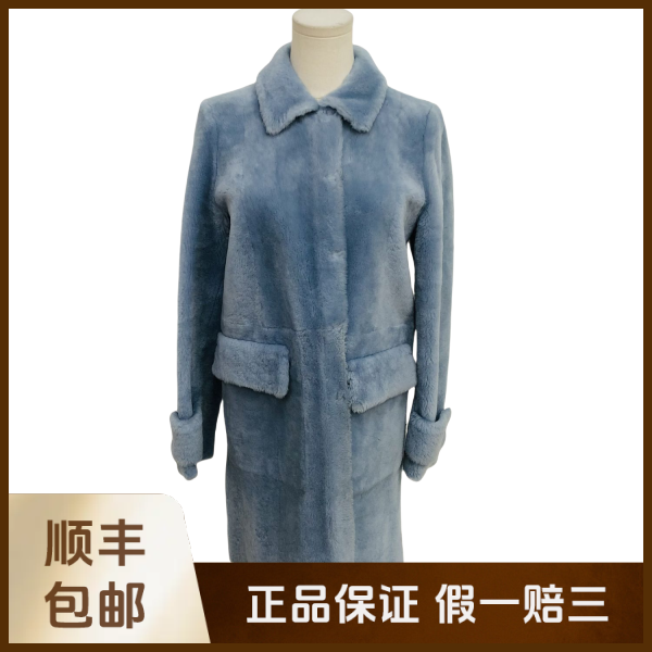 妃鱼/谬谬/羊毛皮/大衣/95新/沐九21