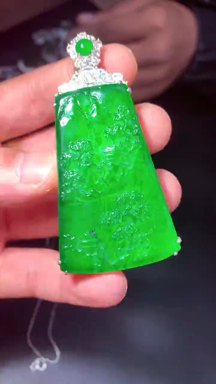 【闪购商品】定制翡翠未镶嵌W多样性发货拍一发一