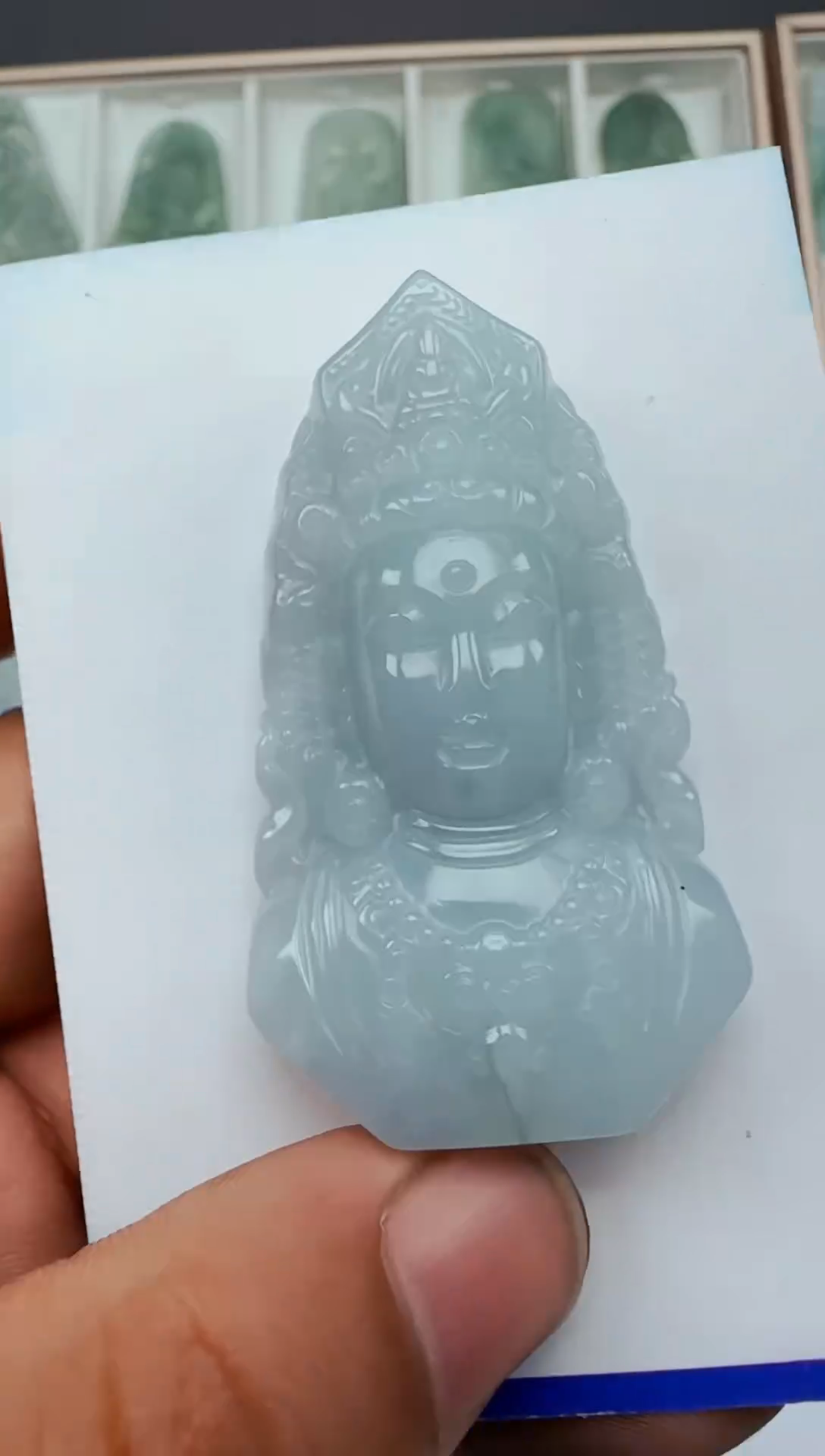 【闪购商品】翡翠颈饰未镶嵌天然A货翡翠