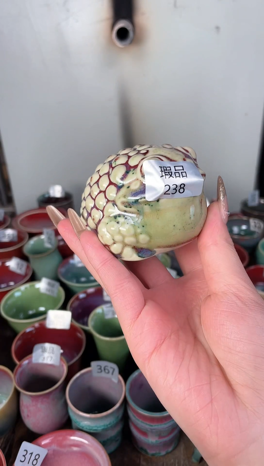 【闪购商品】摆件钧瓷手工茶器窑变