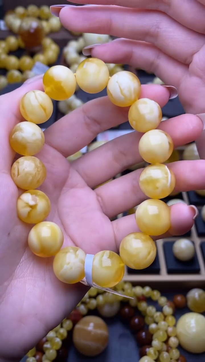 【闪购商品】琥珀裸石未镶嵌大小姐珠宝严选55