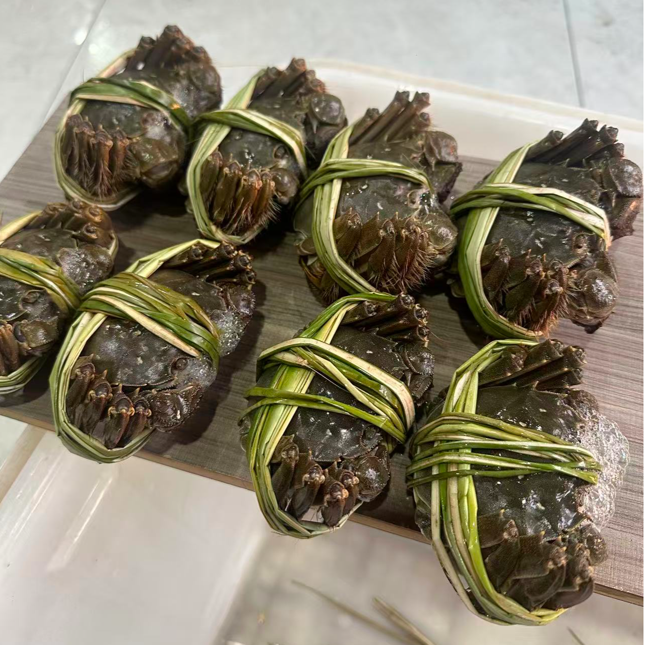 【活蟹】兴化大闸蟹母蟹 3.3-3.6两8-10只装鲜活现货（中秋活动)包邮