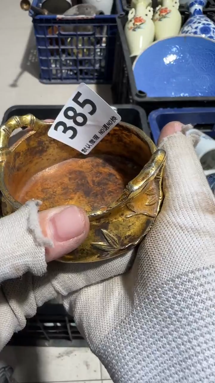 瓷片天*休亿容工艺品385