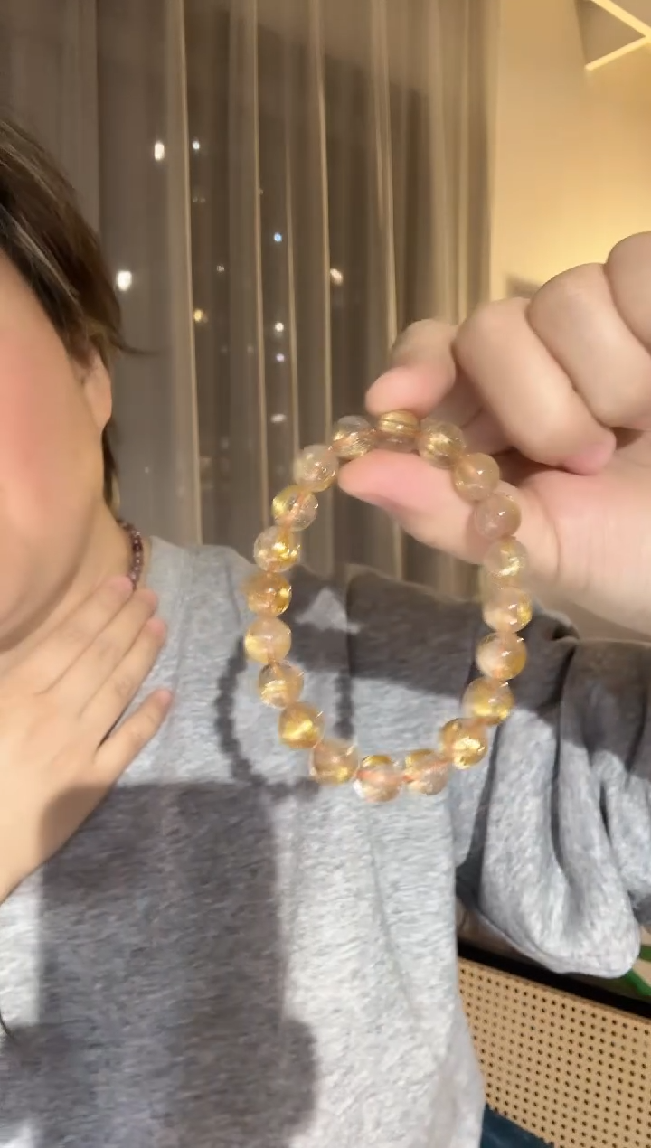 【闪购商品】水晶手串未镶嵌金钛晶