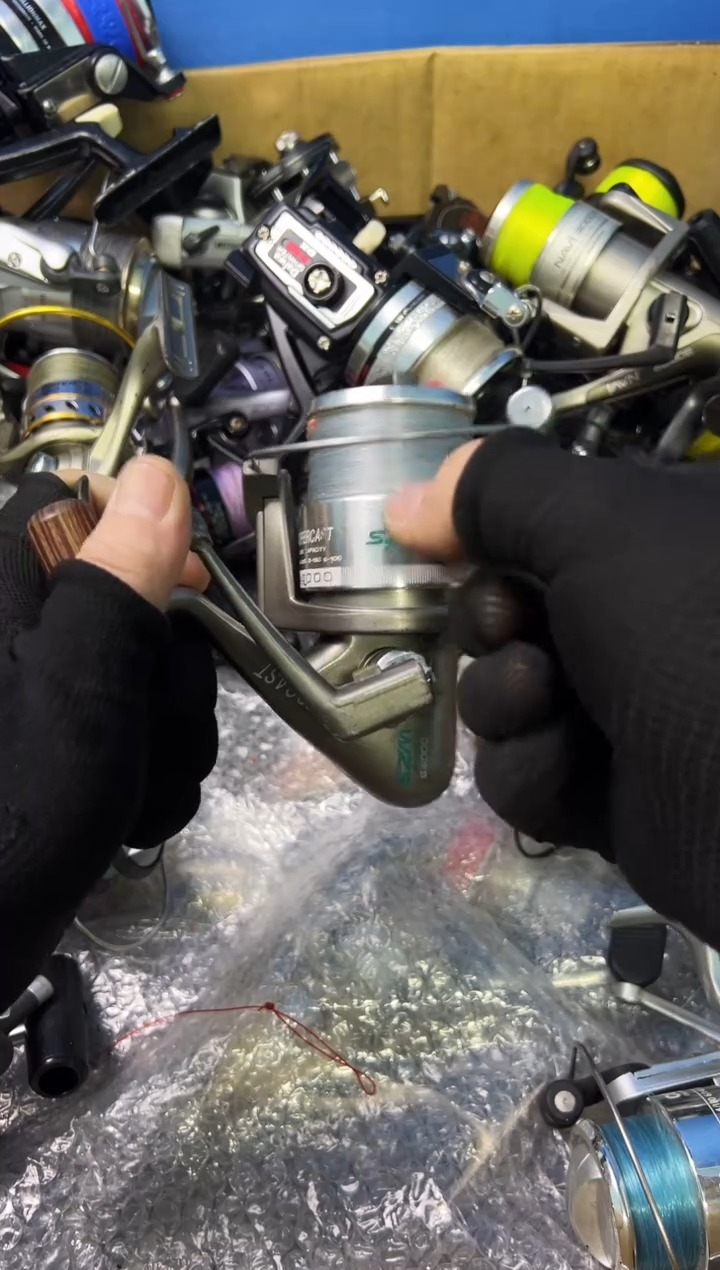 随*?微瑕钓鱼轮，直播间讲解为准，看清楚再拍，如有拆卸不退换