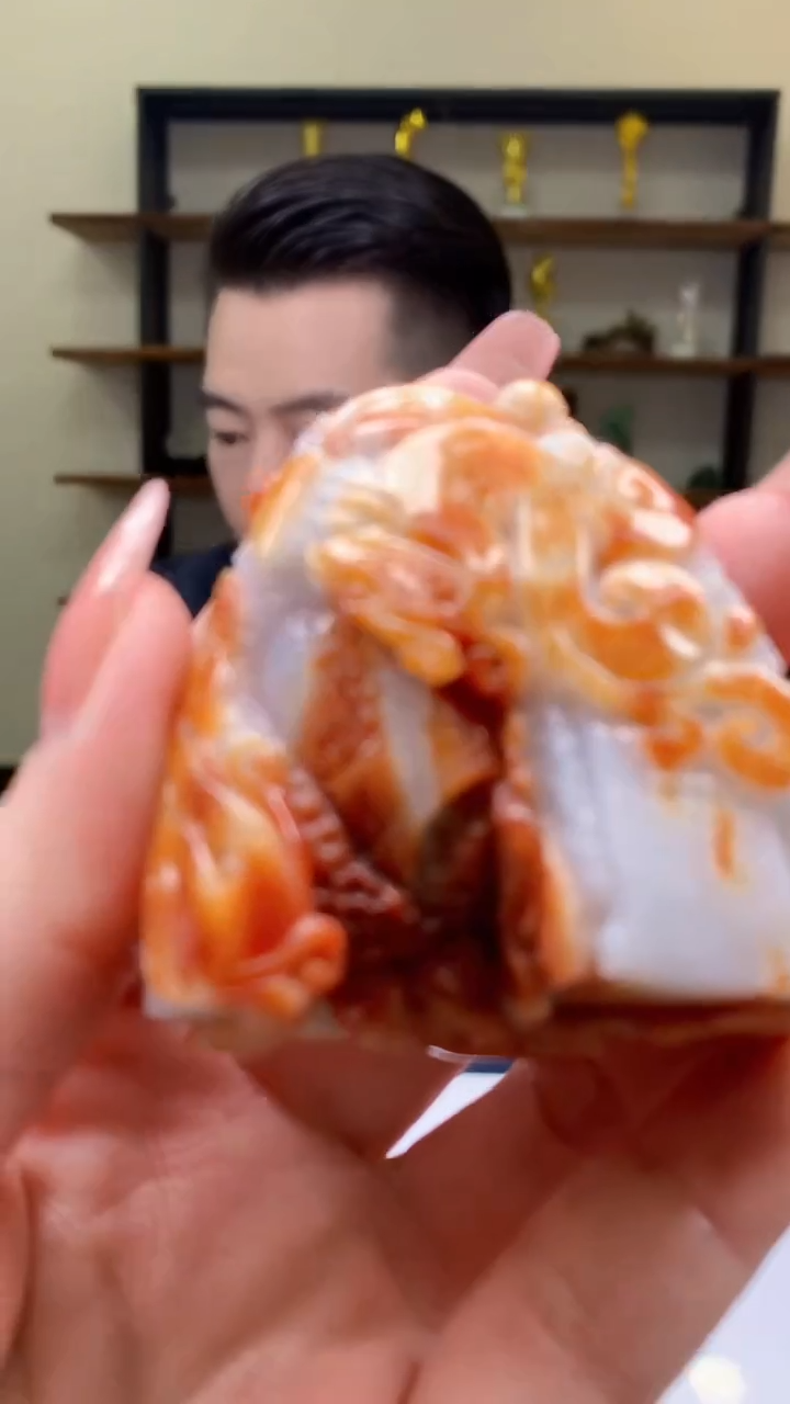 【闪购商品】定制翡翠未镶嵌1049ry-毛货挂件42