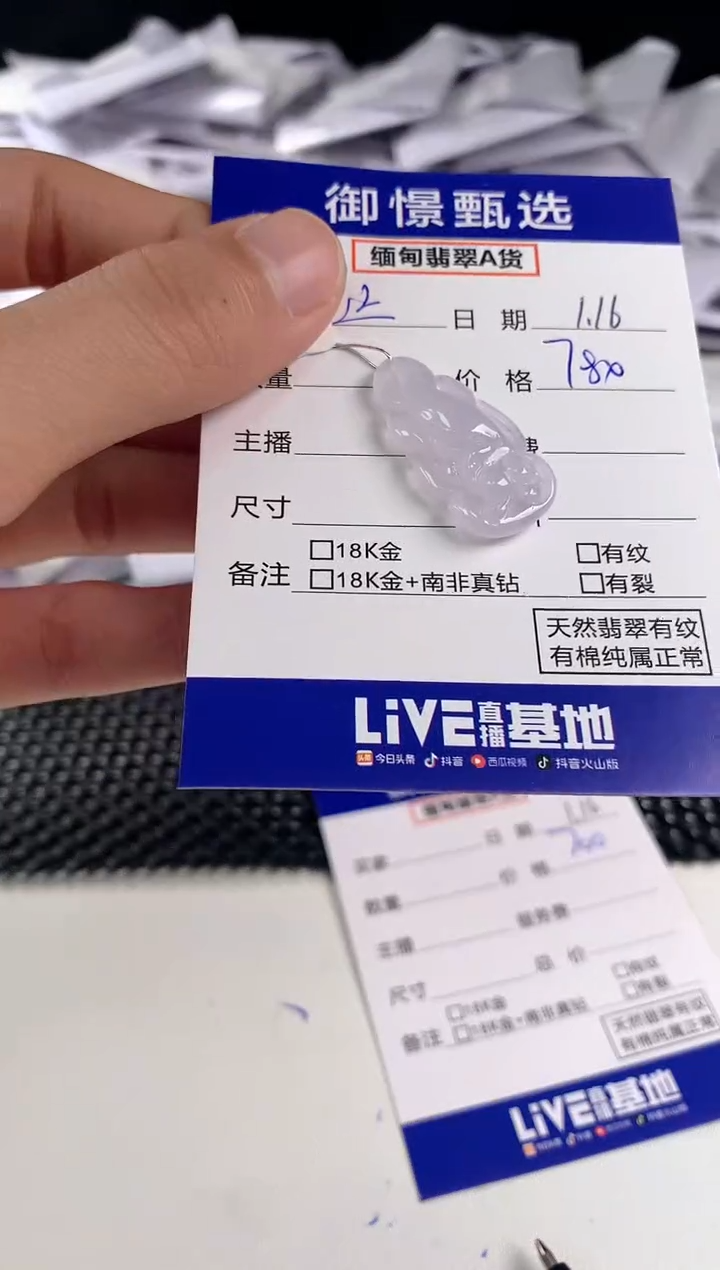 【闪购商品】翡翠颈饰未镶嵌45