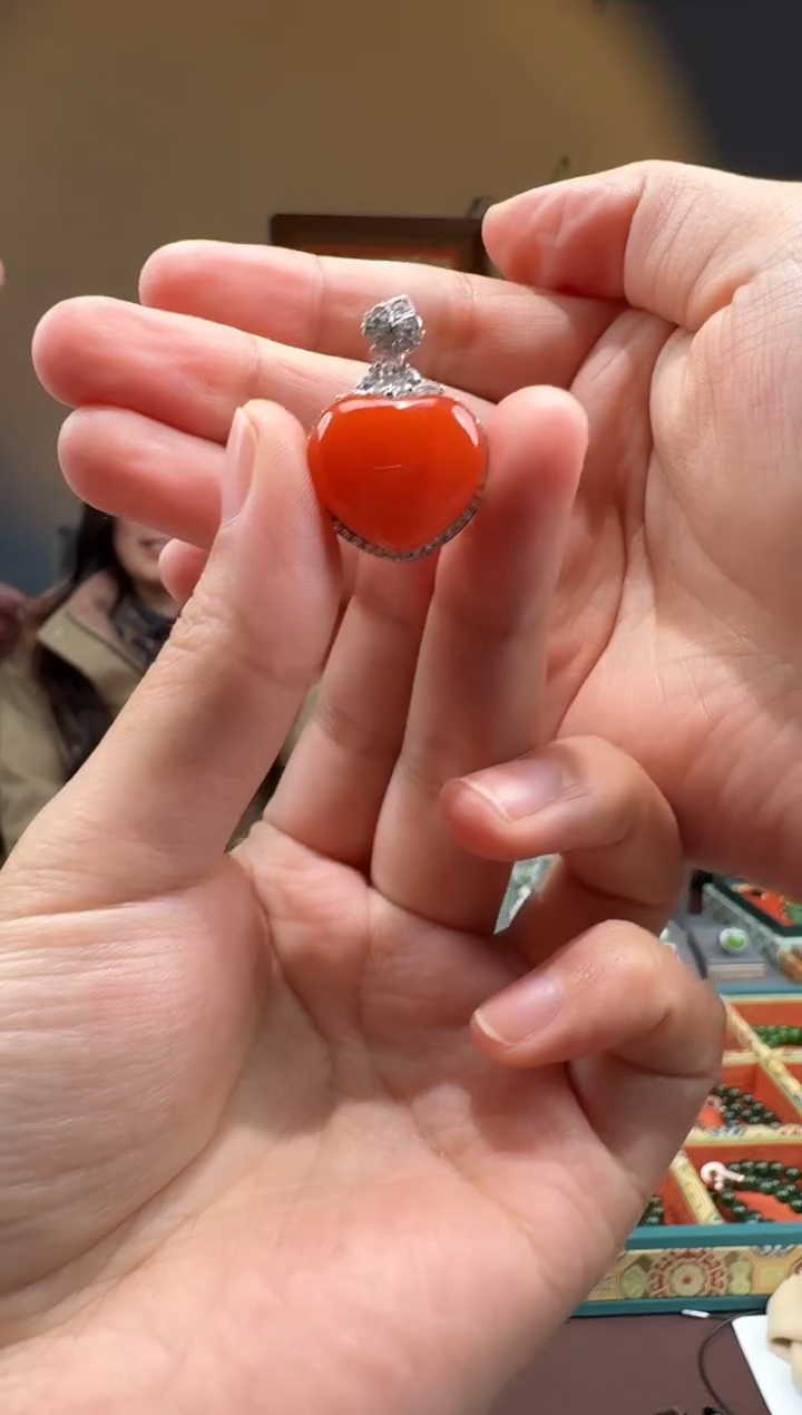 颈饰未镶嵌南红玛瑙21-541-12.2多样性拍一发一