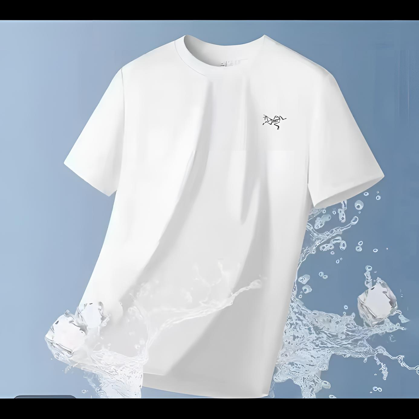 【奥特莱斯撤柜]新款N 加短袖T恤男高档休闲纯棉圆领时尚T