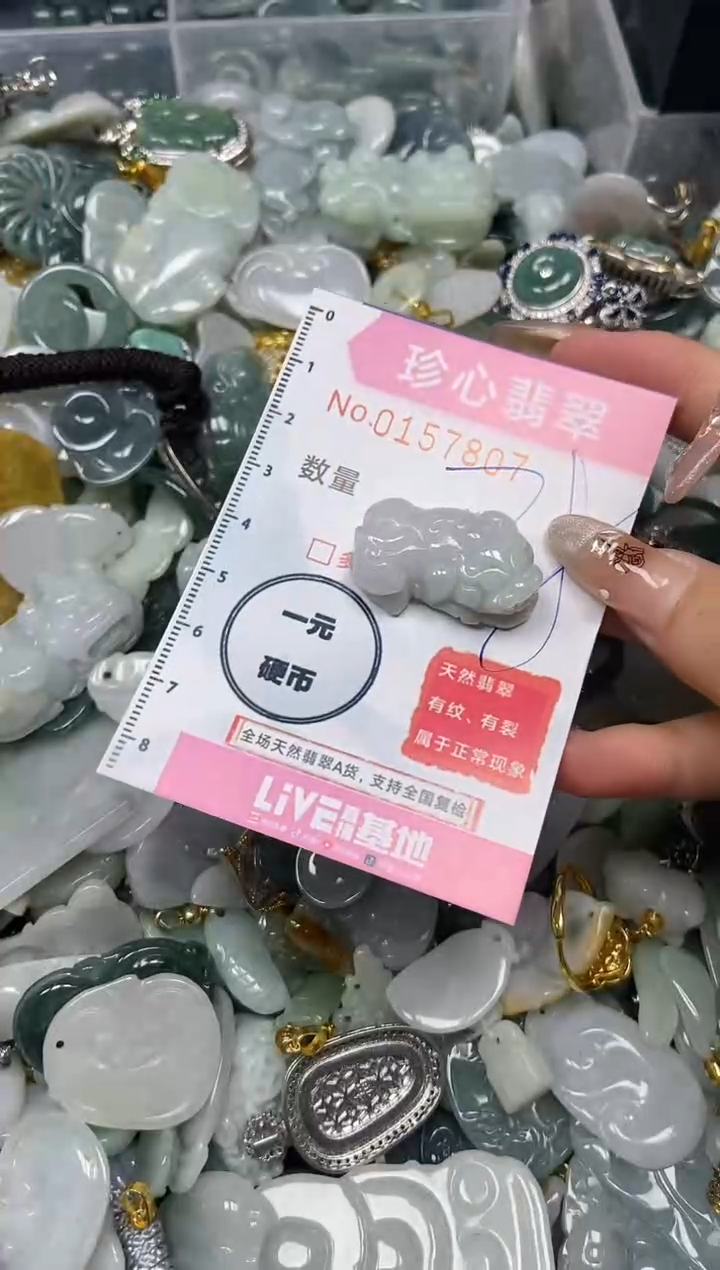 【闪购商品】翡翠颈饰未镶嵌闪购0157807