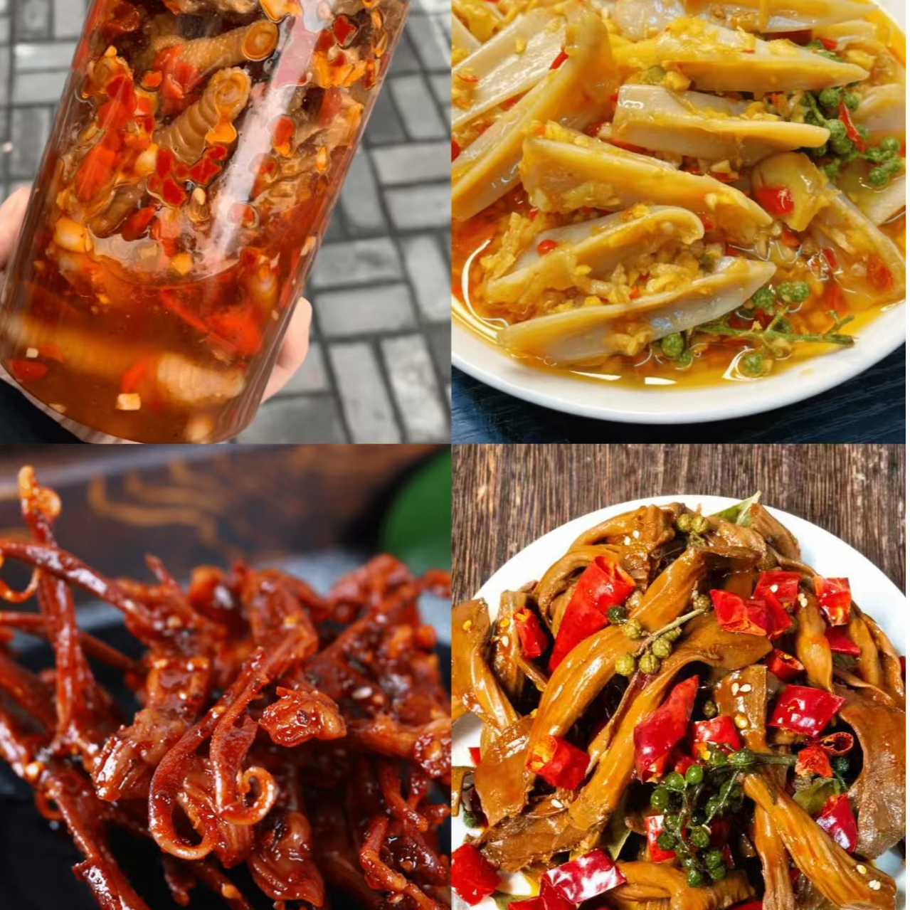 ”活动套餐”1蒜蓉鸡爪1鸭舌1翅中1三角骨100克1鸭寸骨1鸭脖1鸭板肠