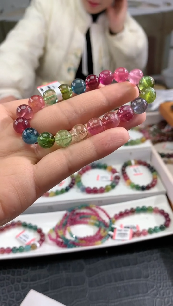 【闪购商品】碧玺手串未镶嵌 多样性发一条