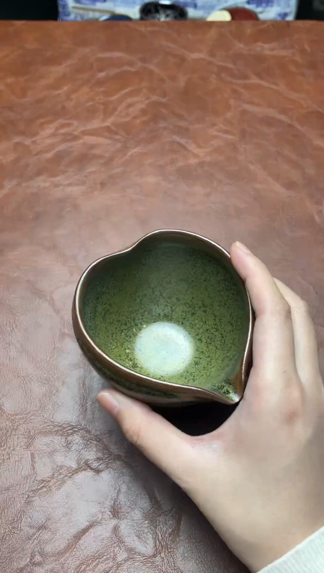茶盏柴烧茶沫公道