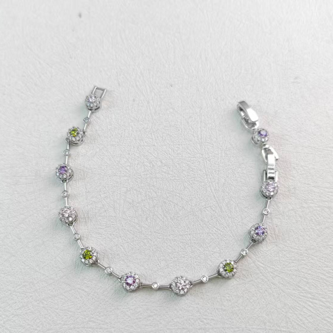 XUPING/旭平首饰 合金合成锆石手链 【参与满赠】 GDM X001109910