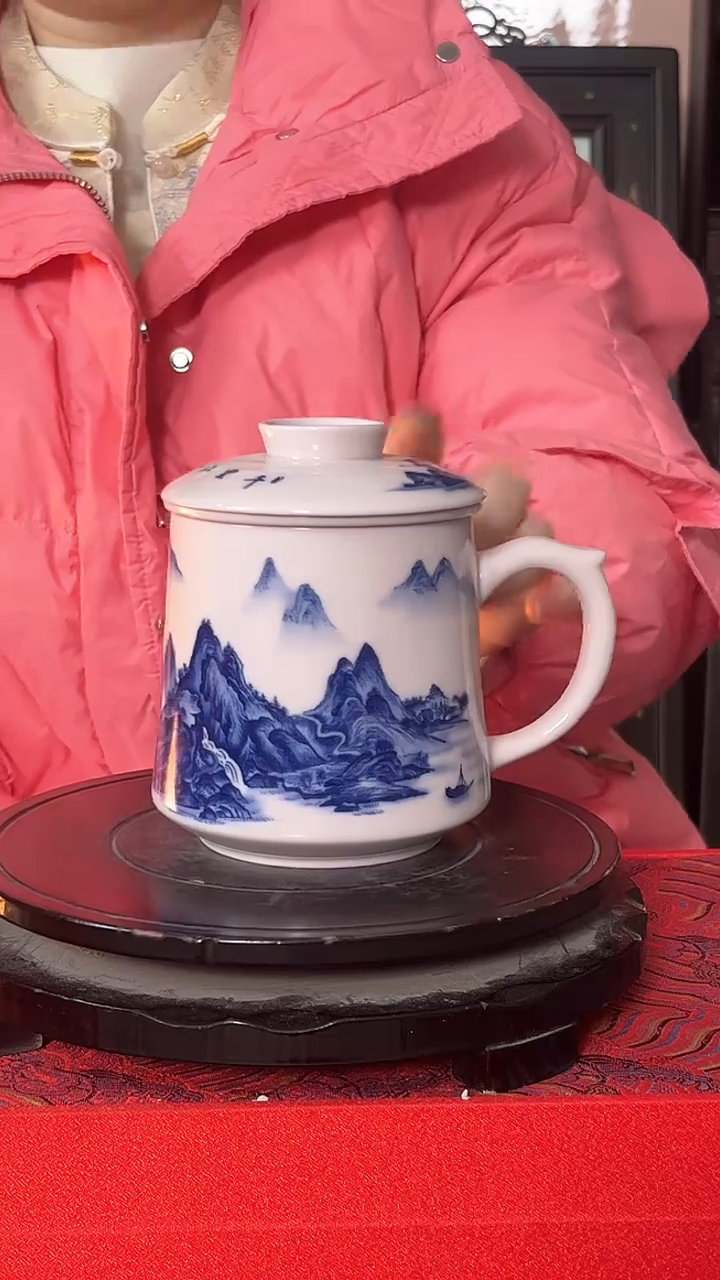 陶景德镇陶瓷摆件M344