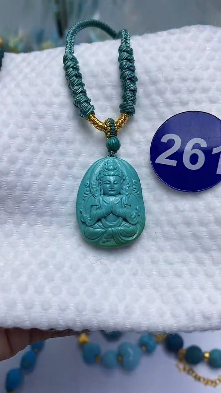 【闪购商品】绿松石项链未镶嵌261