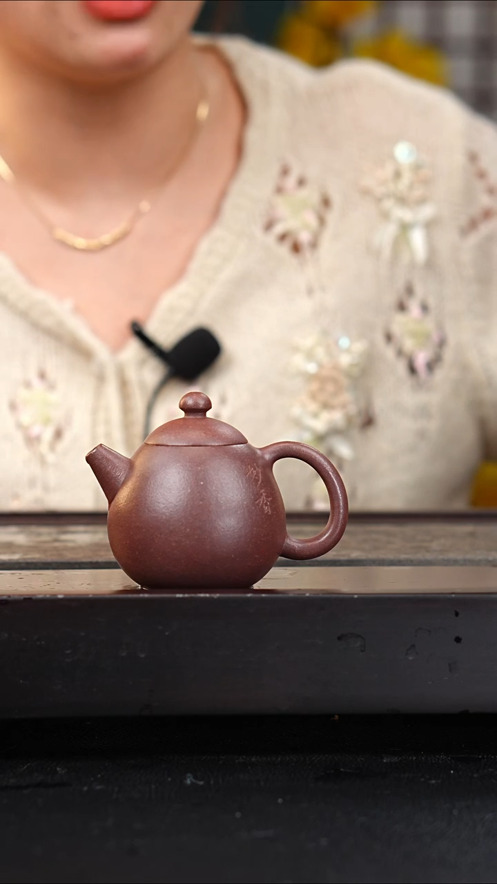 茶壶紫砂全手工四号井底槽青龙蛋刻绘妙香100cc陈云