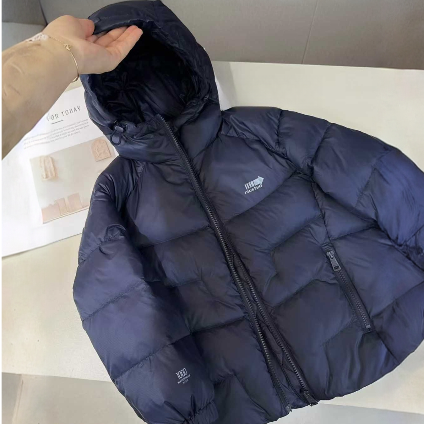 女童中冬加厚蓬松潮流羽绒服5515