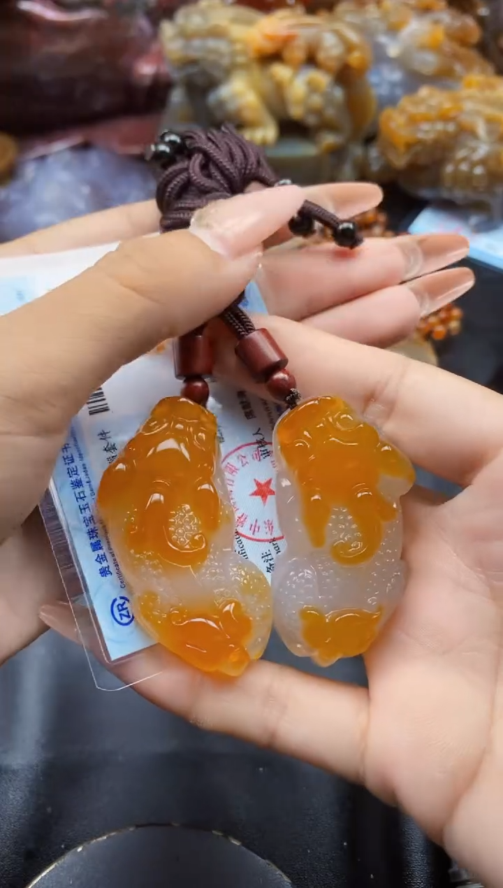 玛瑙/玉髓颈饰未镶嵌ll