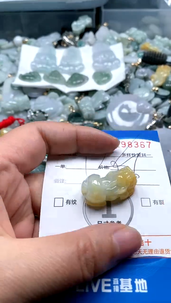 【闪购商品】翡翠颈饰未镶嵌闪购商品0198367