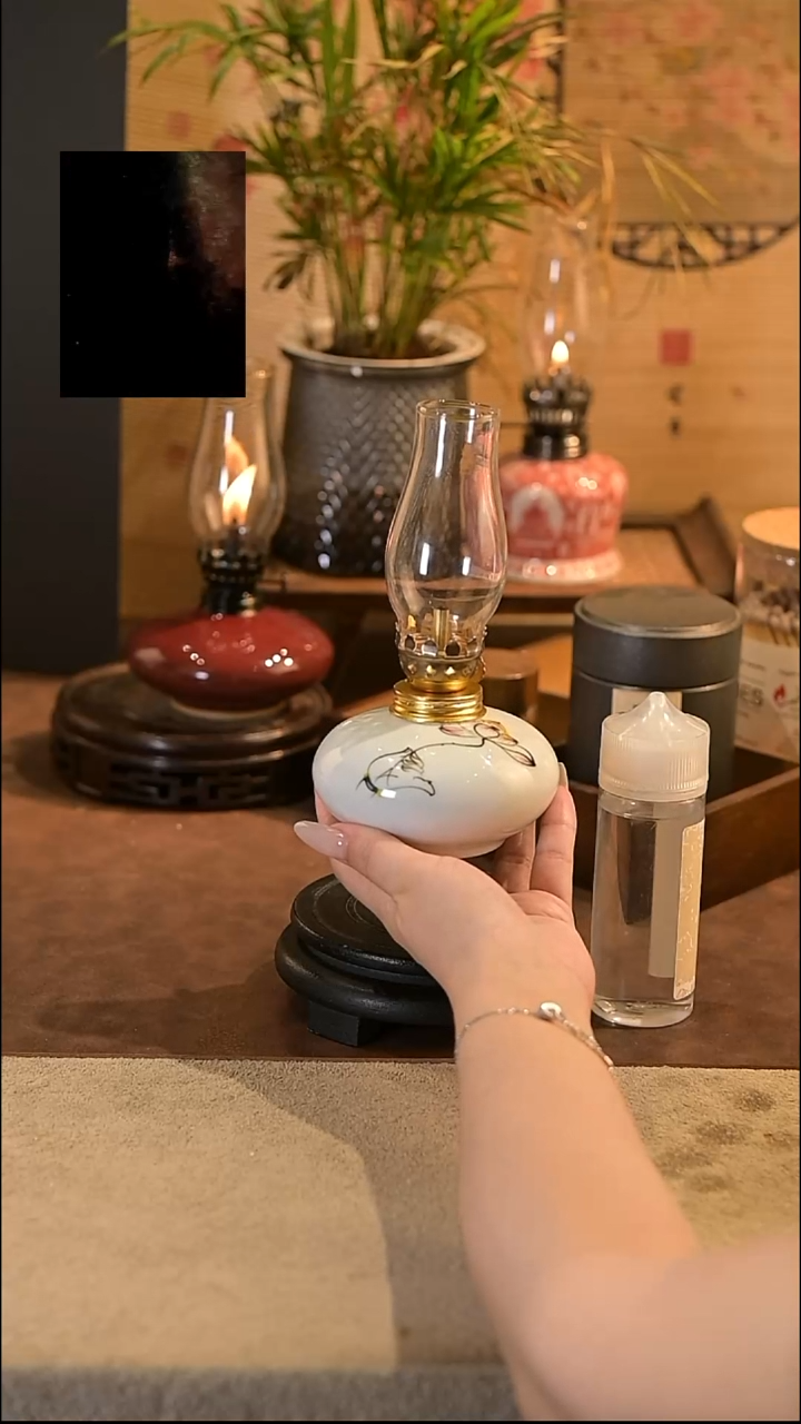 景德镇陶瓷香薰灯摆件