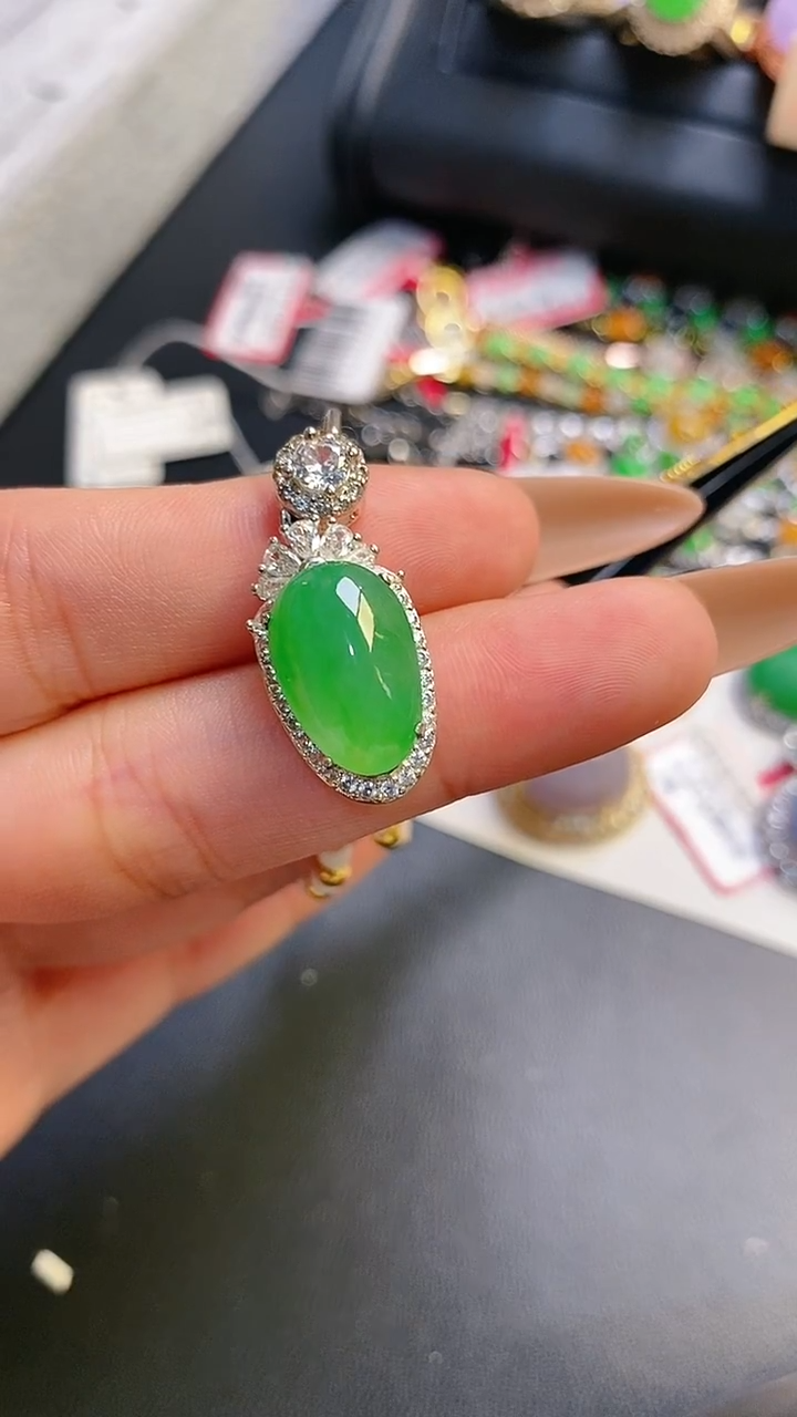 未镶嵌戒指翡翠天然