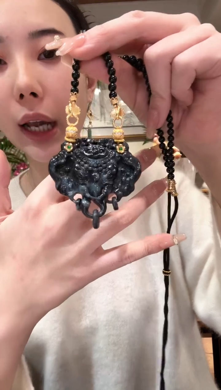 【闪购商品】翡翠颈饰未镶嵌国风