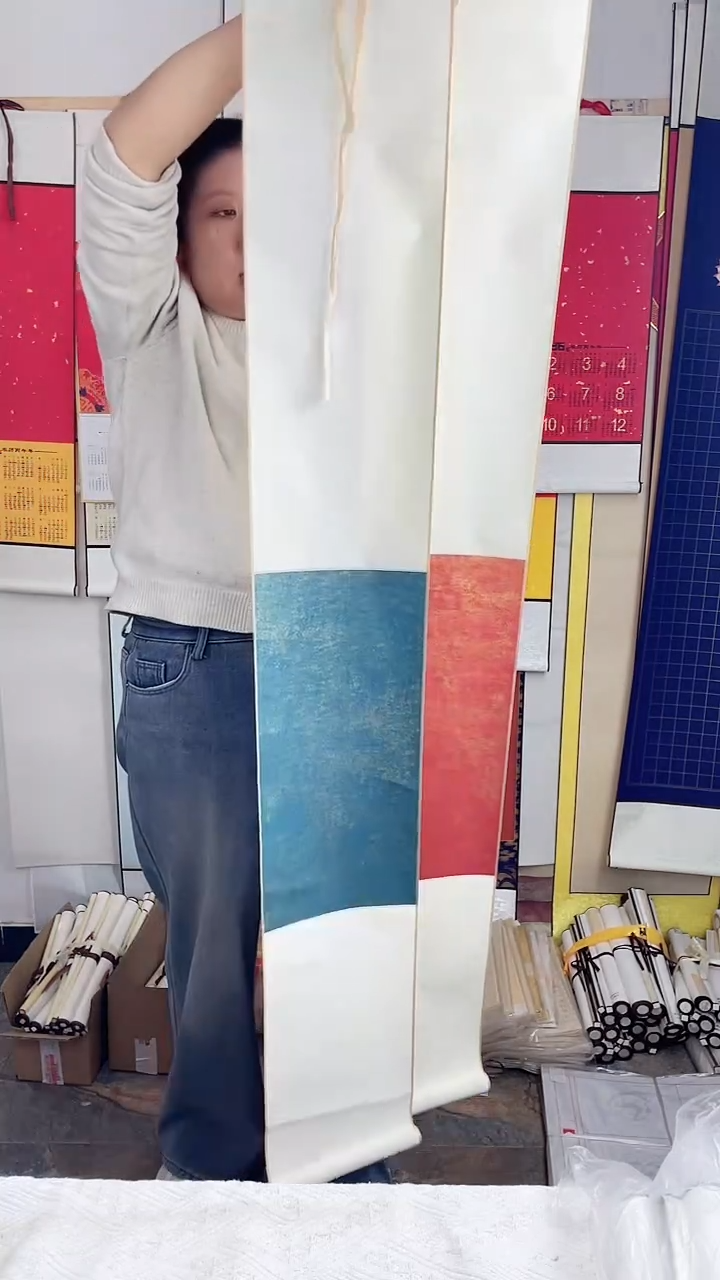 一份2个书房小挂轴