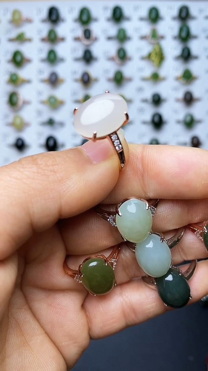 【闪购商品】和田玉戒指未镶嵌1