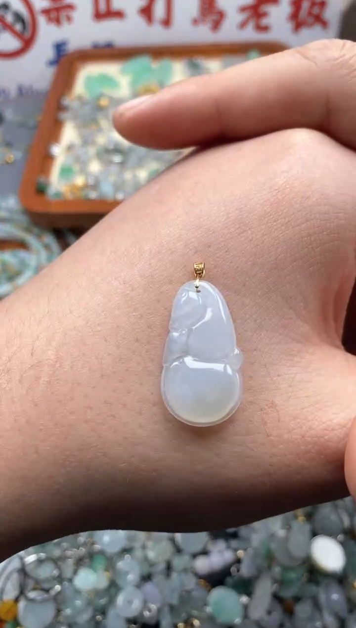 【闪购商品】翡翠颈饰未镶嵌哥哥