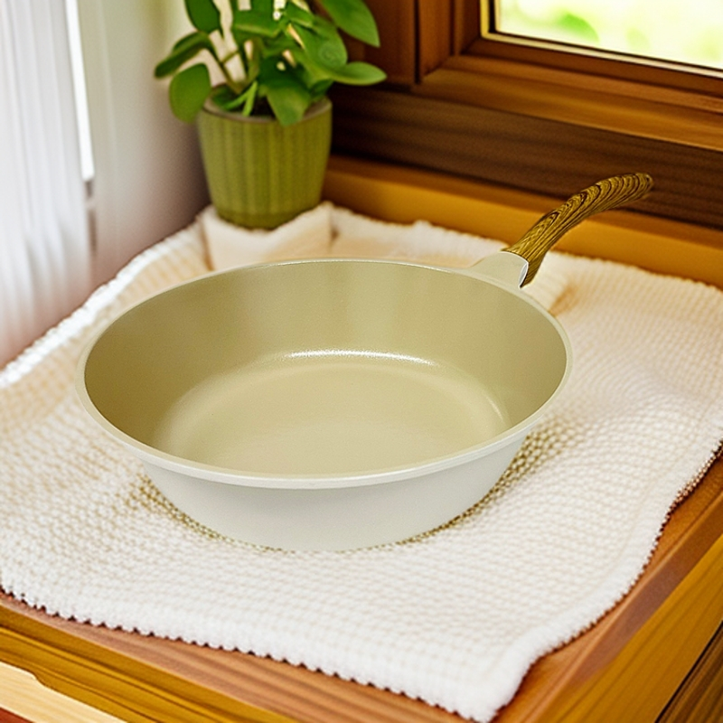 韩国进口不粘锅28-32cm炒锅家用轻便炒菜无烟不粘锅好清洗