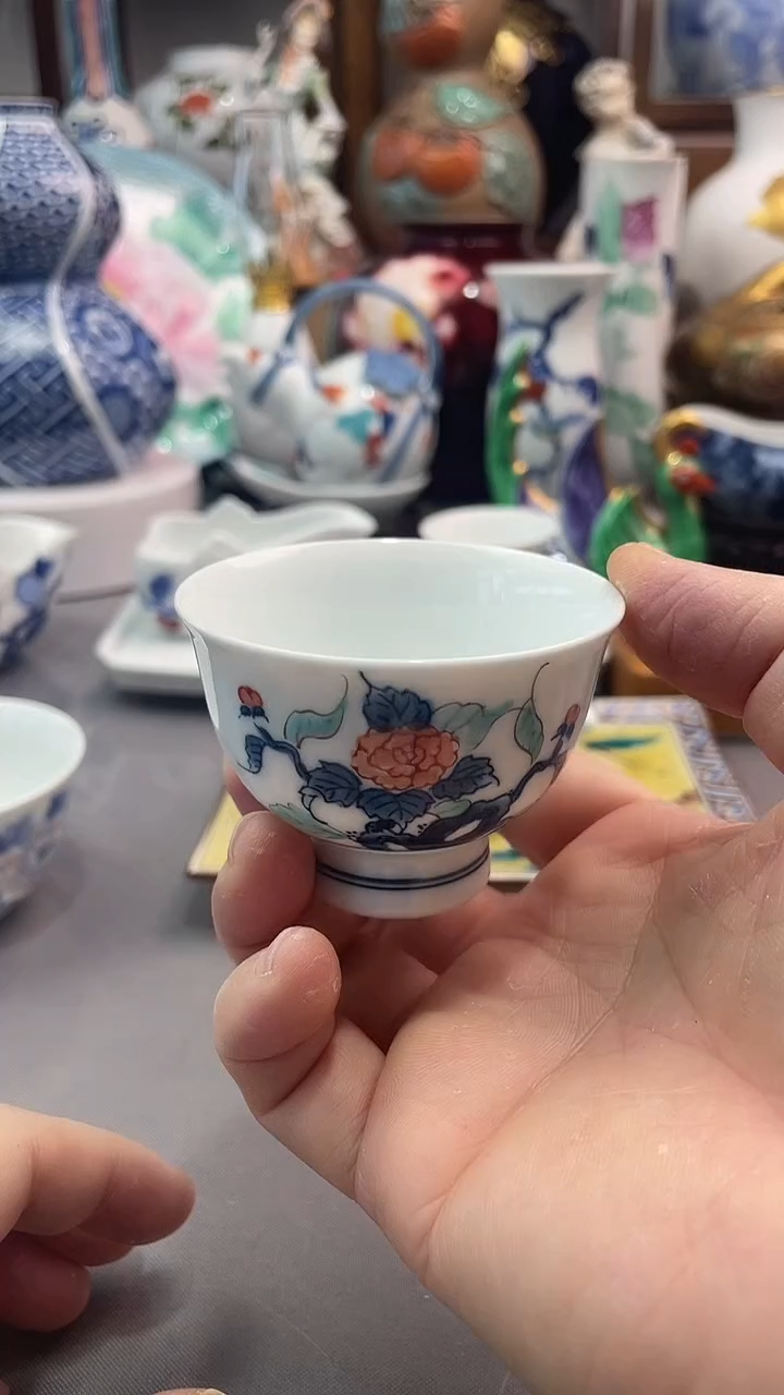 瓷片老*男田万茶杯一一一
