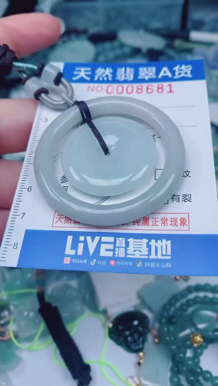 颈饰未镶嵌翡翠00008681