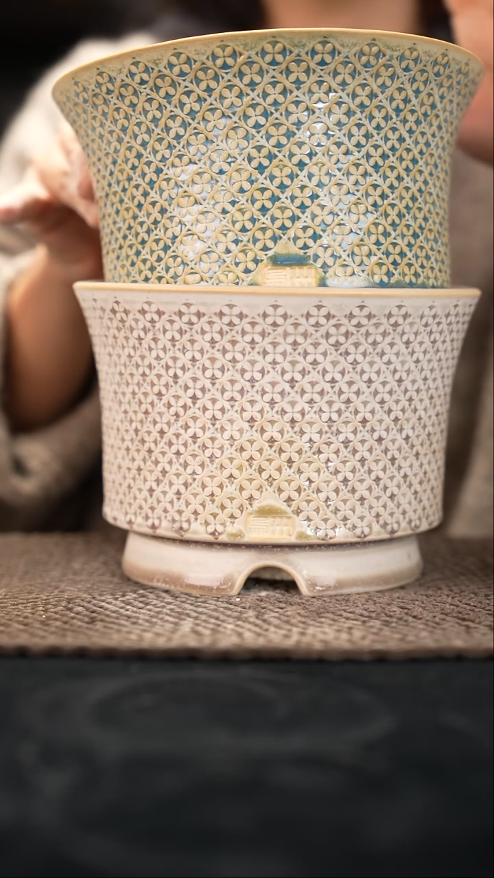 口径花盆-12-08-146一组2个特