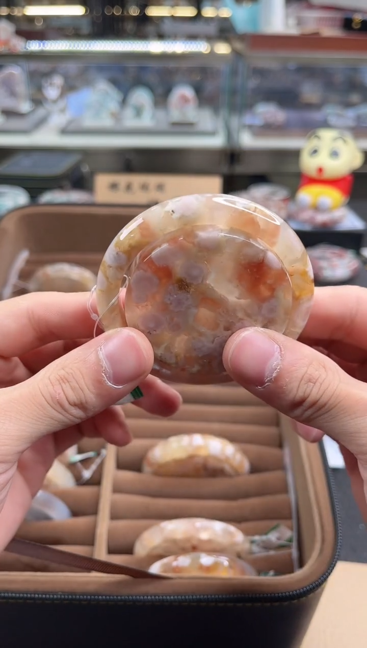 未镶嵌手镯石英质玉55圈口（赠品镯心）6863696