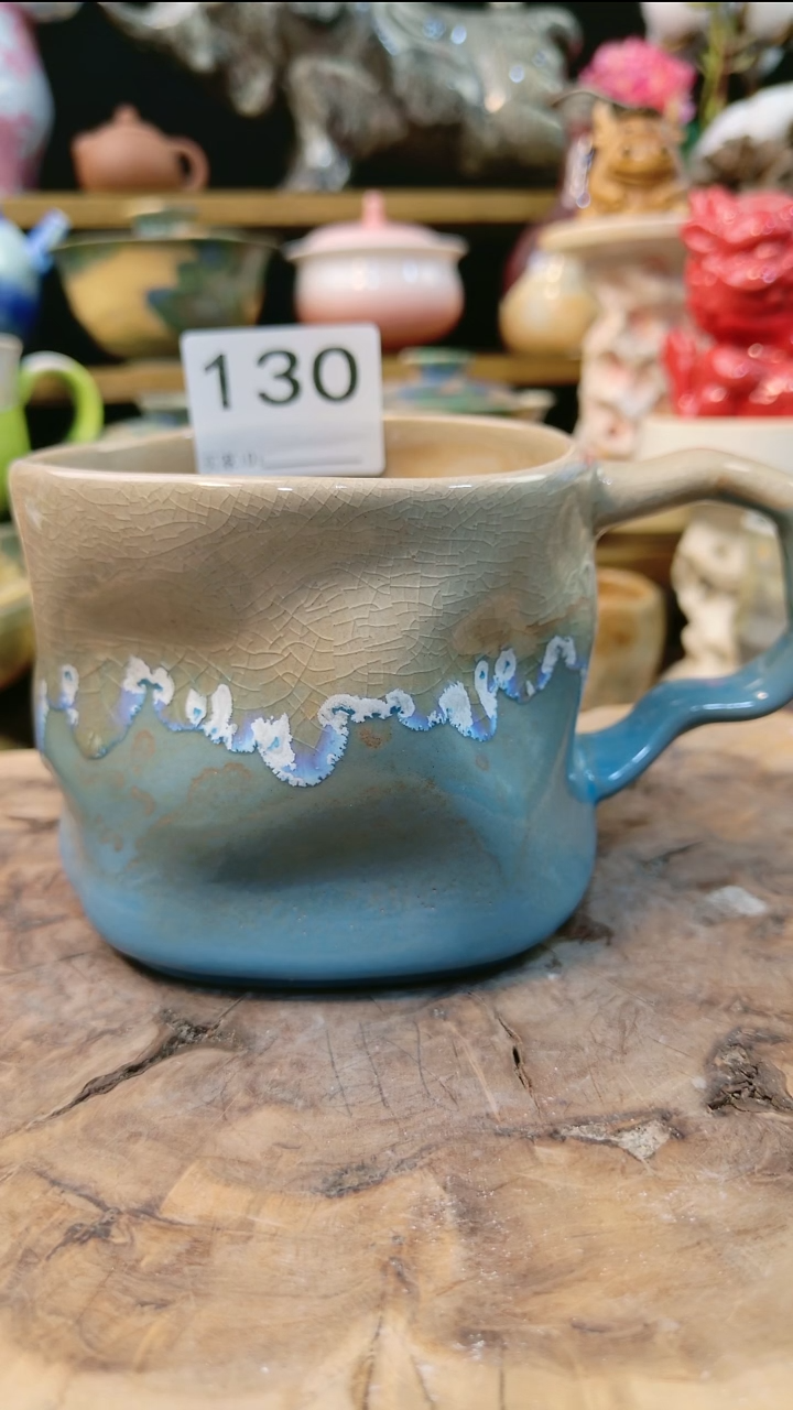 高温颜色釉窑变系列 微瑕