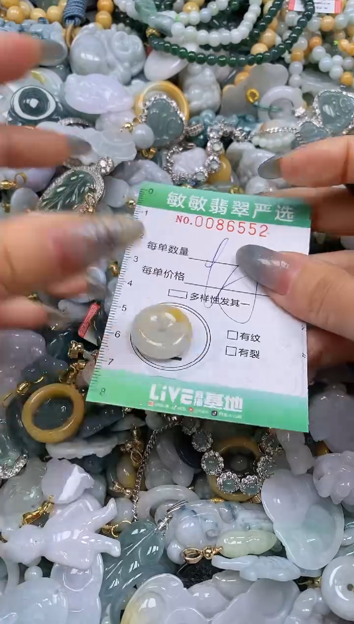 【闪购商品】翡翠颈饰未镶嵌闪购0086552