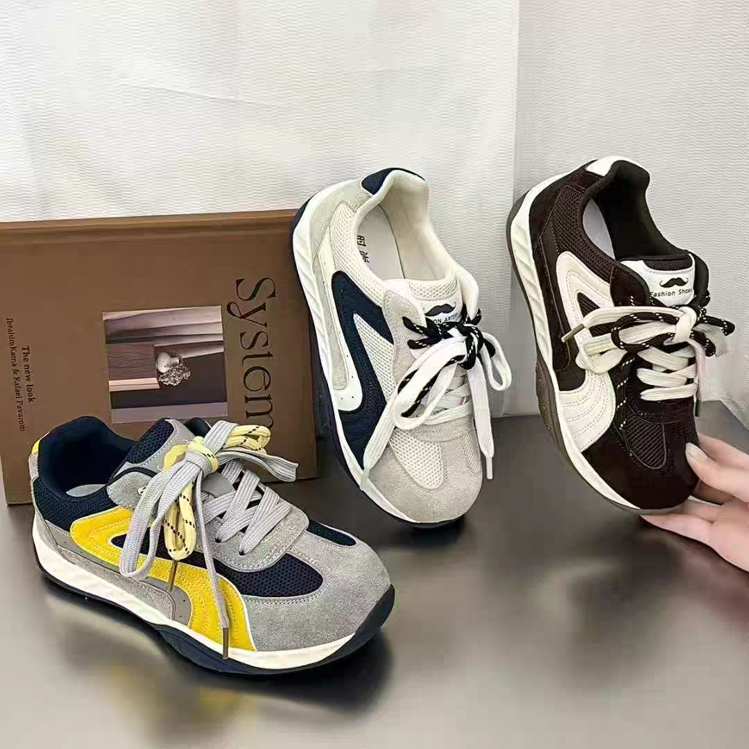 （柚子同款）HZ秋款系带百搭休闲阿甘鞋 HB03