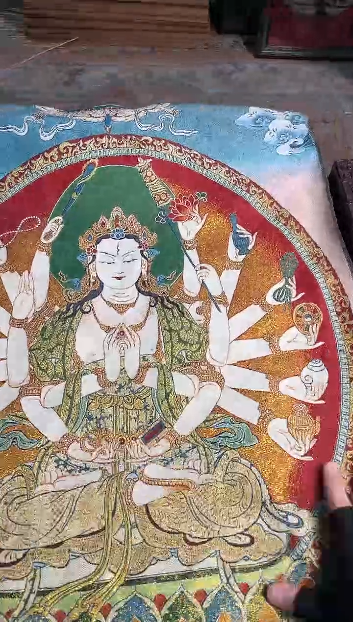 卷轴画东东唐卡tk16