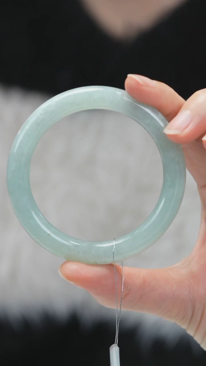 未镶嵌手镯翡翠圆条L1078