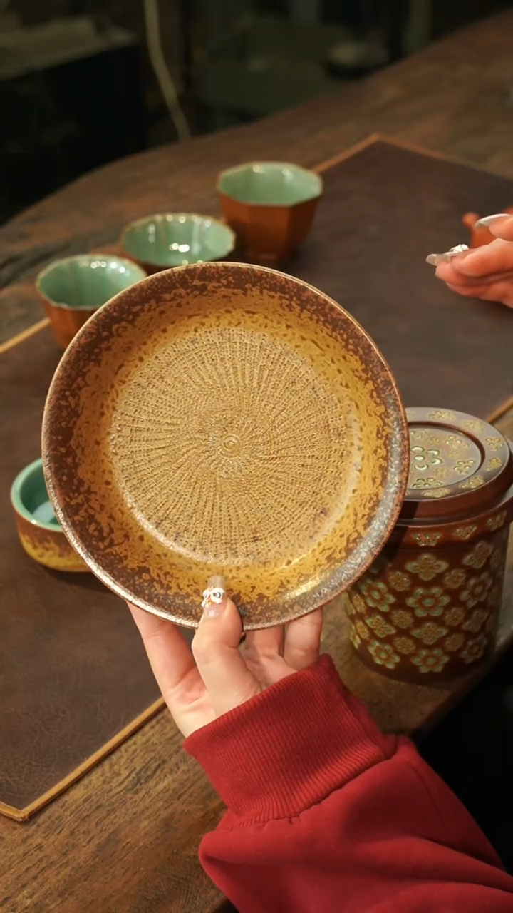 【闪购商品】瓷片祁白 草木灰 壶承