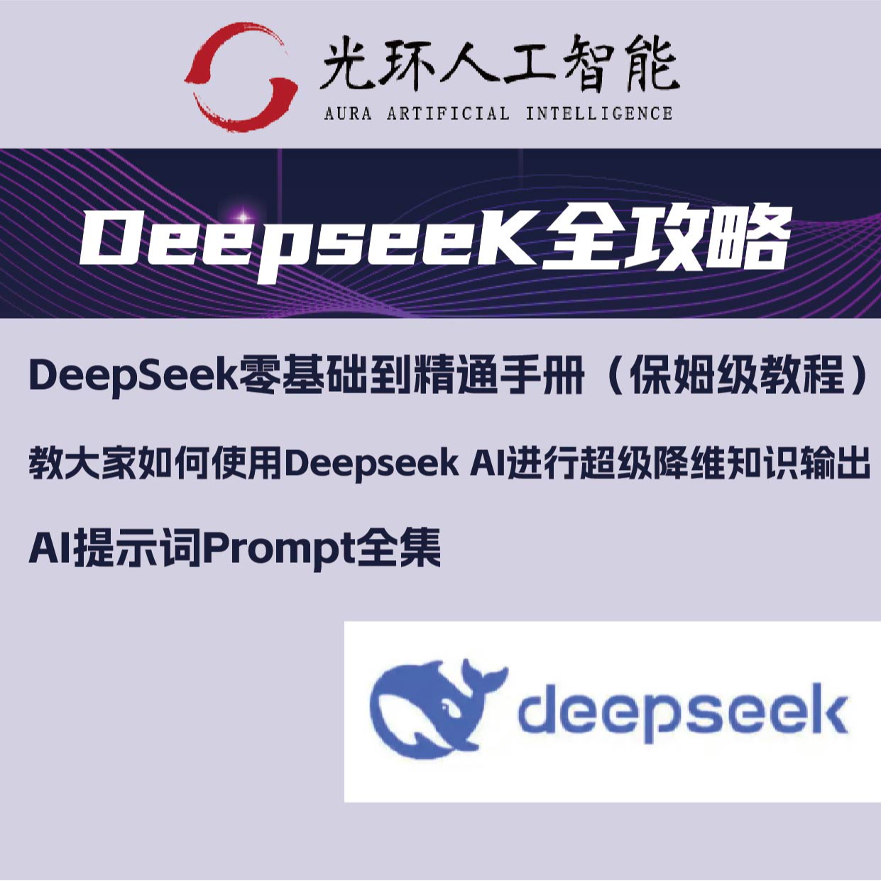 DeepSeek零基础到精通手册（拍一号链接送）