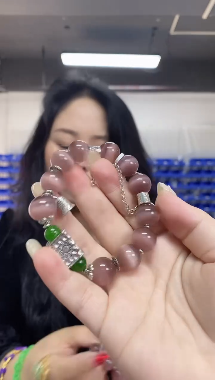 【闪购商品】水晶手串未镶嵌多样性发其一颜色微差